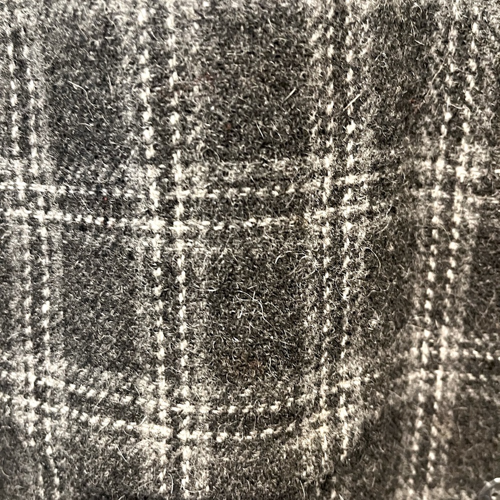 CLEO Petite Plaid Wool Shacket - Picture 3 of 5